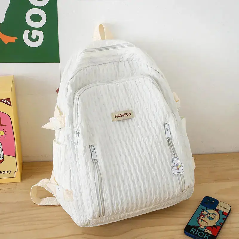Student Backpack Fashionable And Minimalist 1236 - Image 3