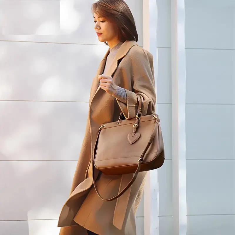 Charming Brown Handbag for Girls - Model 4123 - Image 2