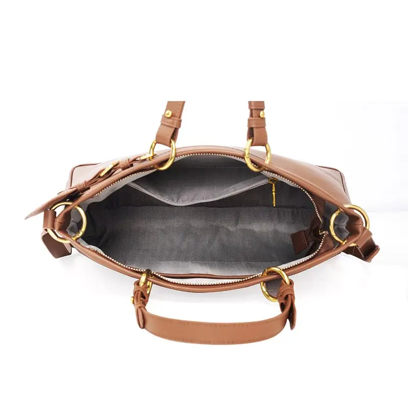 Charming Brown Handbag for Girls - Model 4123 - Image 3