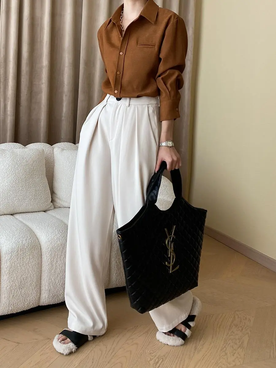 YSL Saint Laurent Icare Maxi for Shopping, Beach, and Everyday Fashion 4486 - Image 10