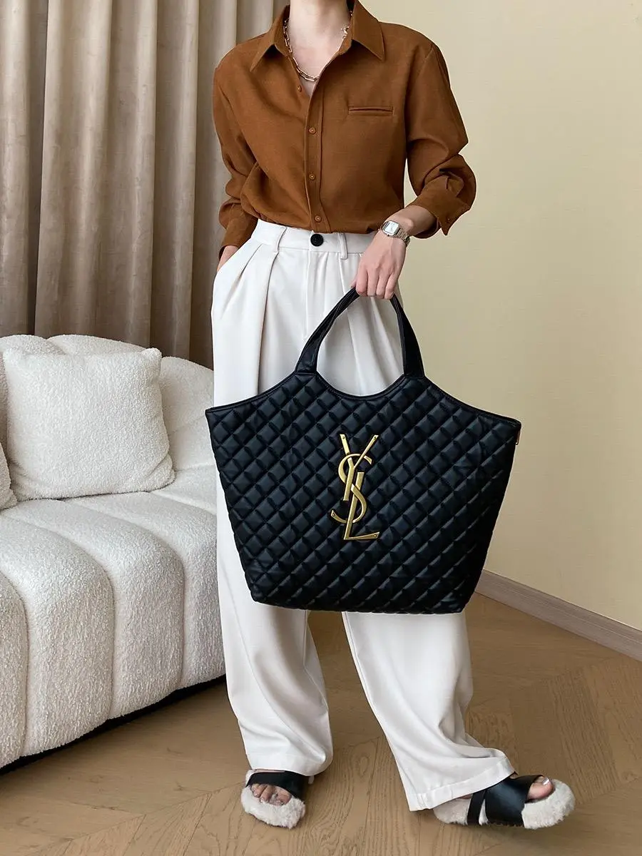 YSL Saint Laurent Icare Maxi for Shopping, Beach, and Everyday Fashion 4486 - Image 2